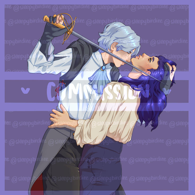 OCs Silke and Hiro (24-July-22)